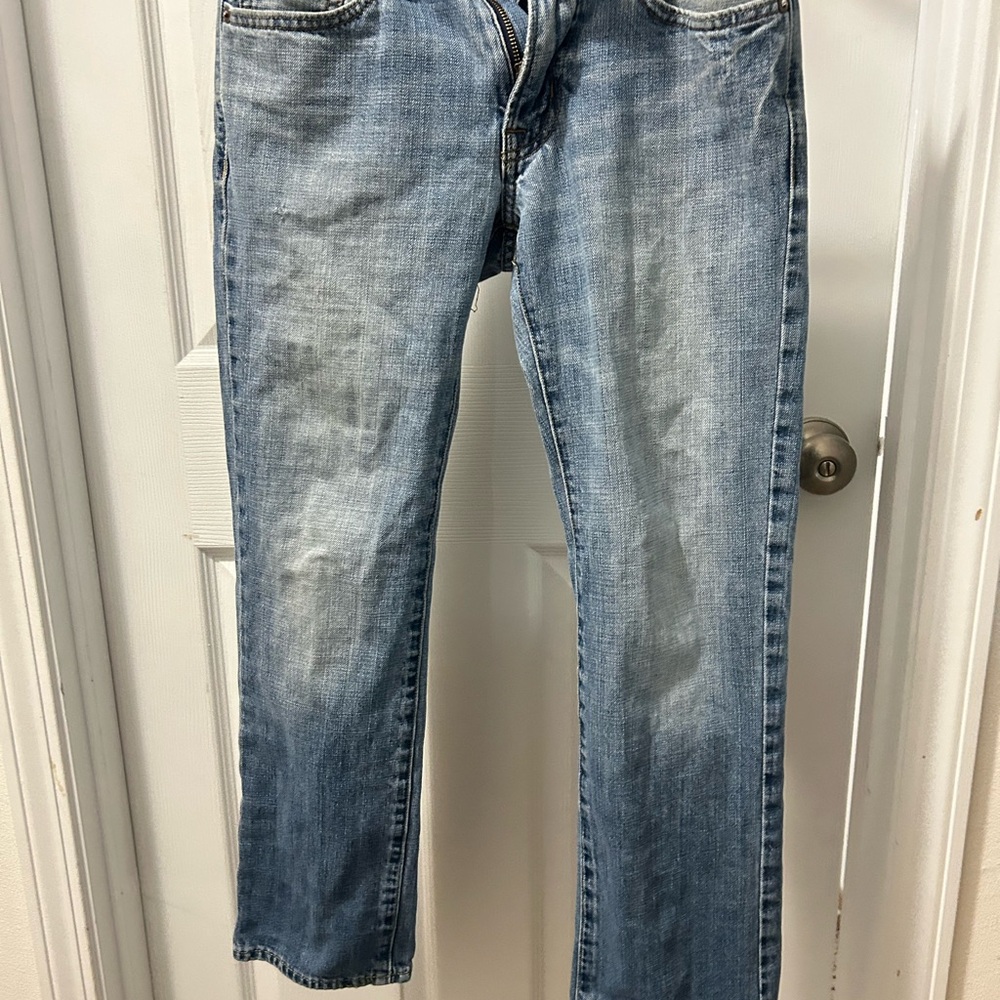 American Eagle Outfitters Light Blue Straight Jeans